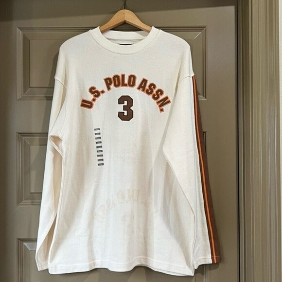 NWT U.S. Polo Assn Pullover Long Sleeves Sweater #3 - Mens Size L - Picture 1 of 11